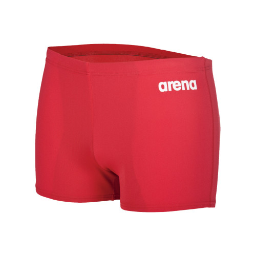 Men's Team Swim Short Solid Red White