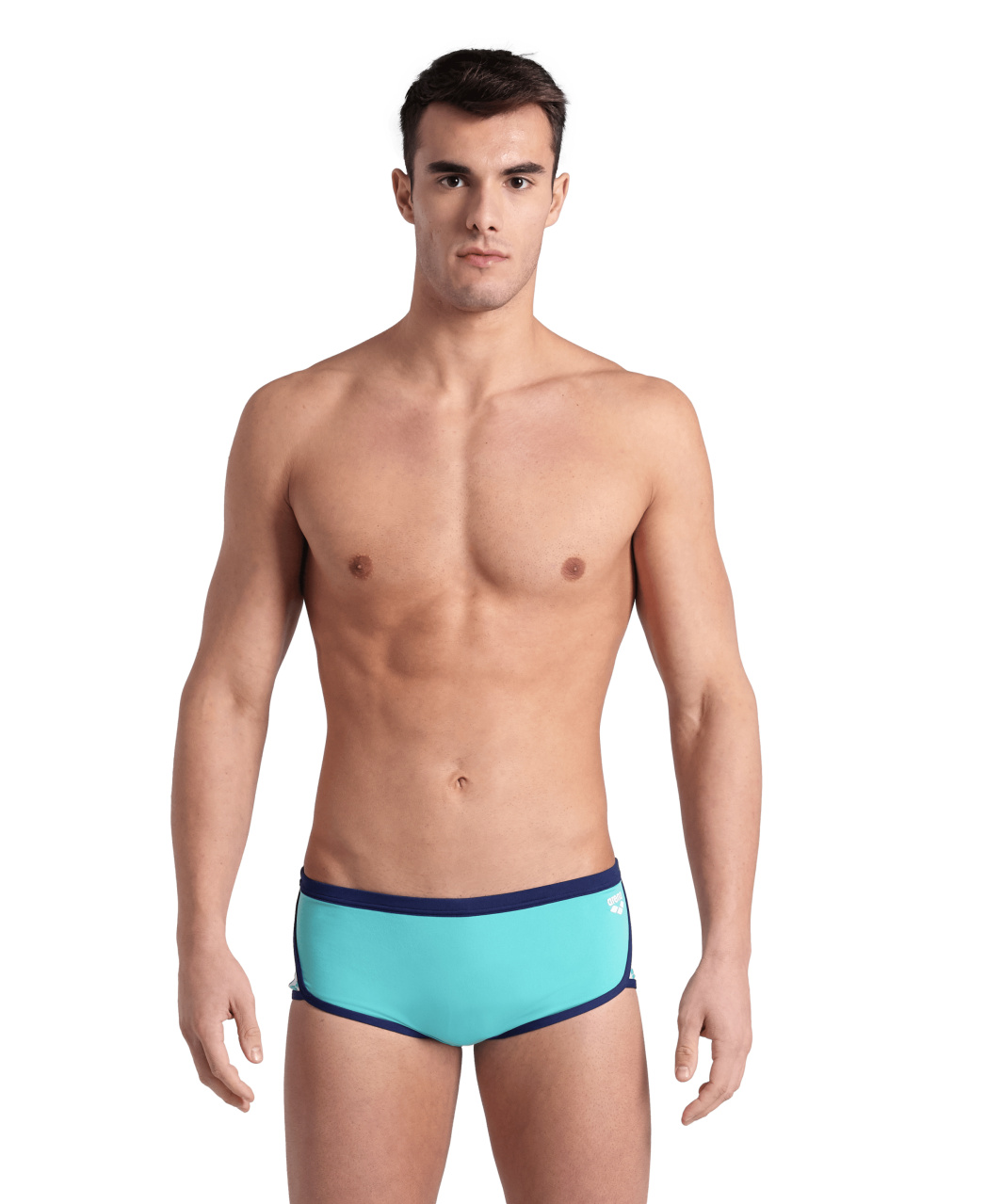Maillot Homme Arena Icons Swim Low Waist Short Solid Water Navy