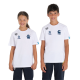 Tee Shirt Arena Coton Blanc Juniors - 3MUC Natation