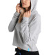 WOMEN HOODED MEDIUM GREY HEATHER