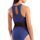 Maillot Femme ARENA MESH PANELS SWIMSUIT VENT NAVY