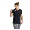Tee Shirt Arena Noir Coton Femme AC Hyères Marquage 2 faces