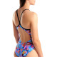 Maillot de Bain ARENA Femme MEMORIES SWIMSUIT LIGHTDROPMULTI VIOLET-BLACK