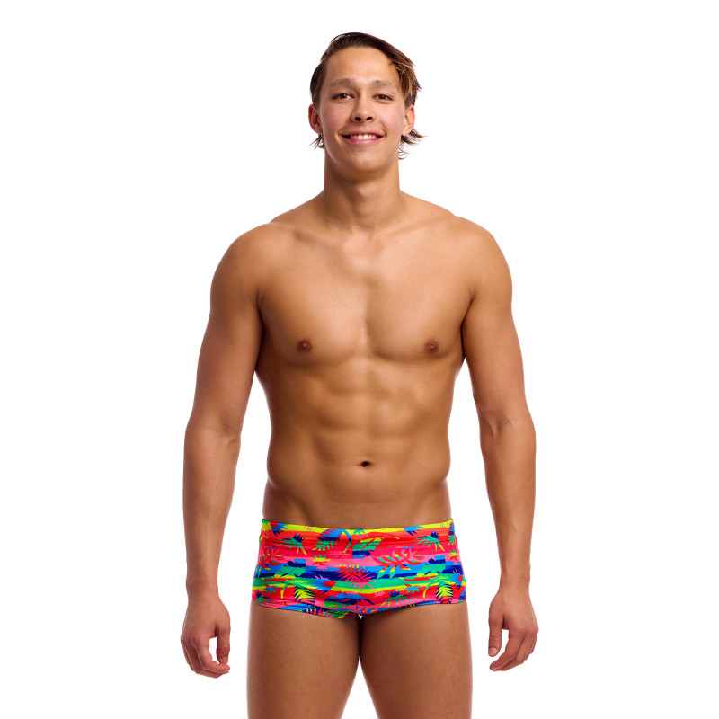 Maillot de bain Homme Funky Trunks Men's Sidewinder Trunks Free Foliage