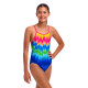 Maillot de bain fille Funkita Girl's Diamond Back One Piece Fly Time