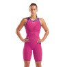 Combinaison Arena Femme Powerskin Veloce Violet Surge Dos Ouvert