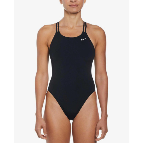 Maillot De Bain Nike Femme Hydrastrong Solid Black