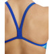 Maillot de bain Femme CHALLENGE BACK ALLOVER NEON BLUE-NEON BLUE MULTI