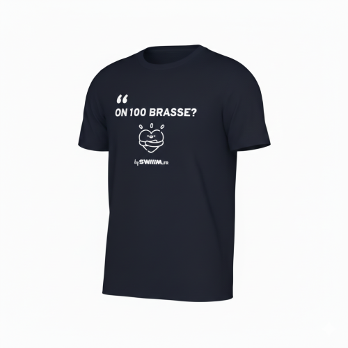Tee Shirt Unisexe On 100 Brasse Navy