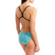 Maillot de bain Femme ARENA ALLOVER SWIMSUIT CHALLENGE BACK WATER MULTI-BLACK