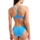 Maillot de bain Femme ARENA BIKINI BANDEAU SOLID TURQUOISE-YELLOW STAR