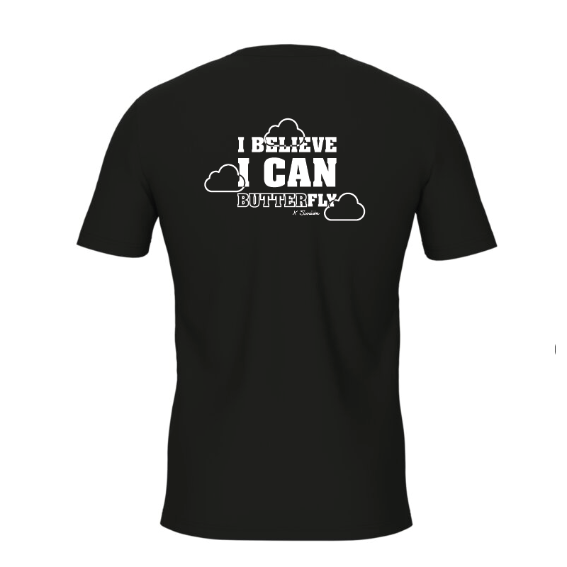 T-Shirt Unisexe Arena X Swiiim "I believe I can butterfly"