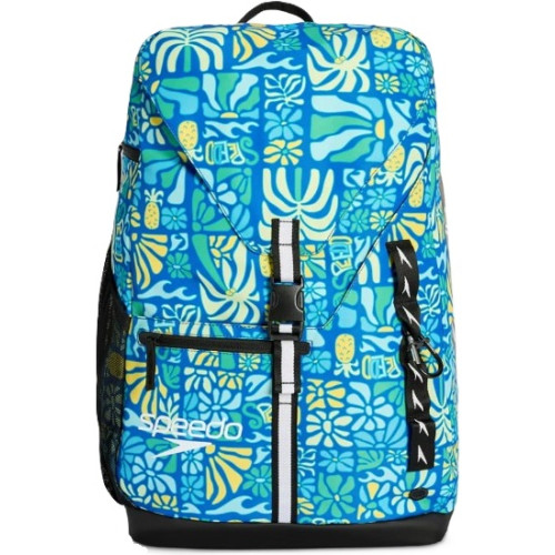 Sac à Dos Speedo Team 35L Imprimé Bleu/Vert