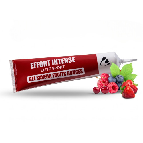 Gel énergétique Effort Intense Fruits Rouges