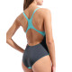Maillot De Bain Femme Team Swimsuit Swim Pro Water Asphalt