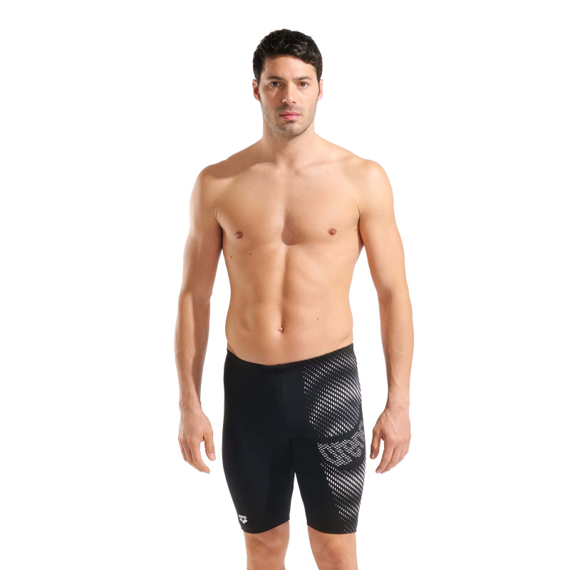 Maillot De Bain Jammer Homme Arena Distortion Black White
