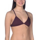 Haut de Bikini Natation Arena Triangle Feel Red Wine Yellow Star