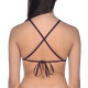 Haut de Bikini Natation Arena Triangle Feel Red Wine Yellow Star