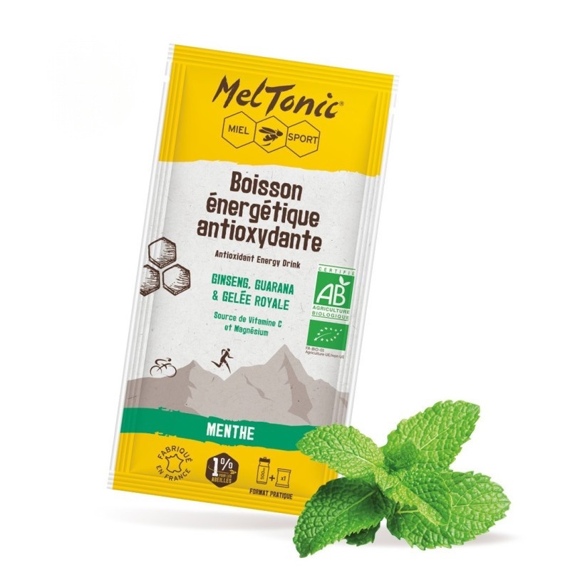 Boisson Énergétique Bio Menthe sachet pratique