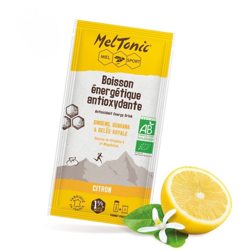 Sachet Boisson Énergétique Bio Meltonic Citron