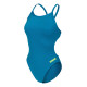 Maillot De Bain Femme Team Swimsuit Challenge Solid Blue Cosmo Artic Lime