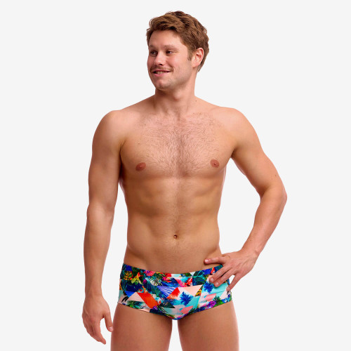 Maillot De Bain Homme Funky Trunks Men's Classic Trunks Palm Prism