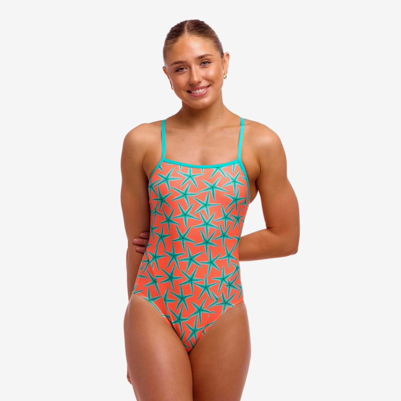 Maillot De Bain Femme Funkita Ladies Single Strap One Piece Stars Below