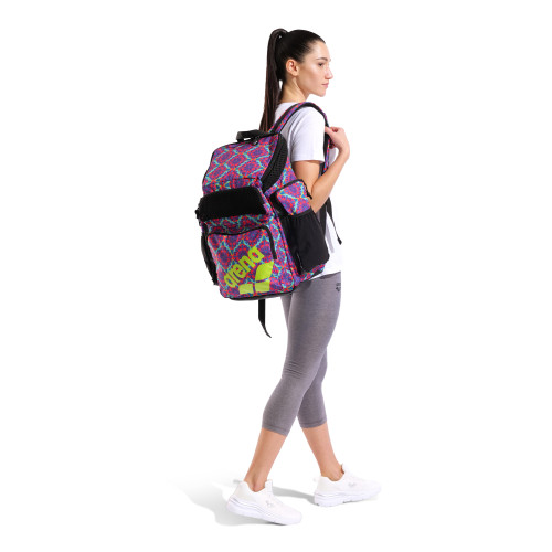 Sac à dos Arena One Go 45L imprimé Flora — piscine
