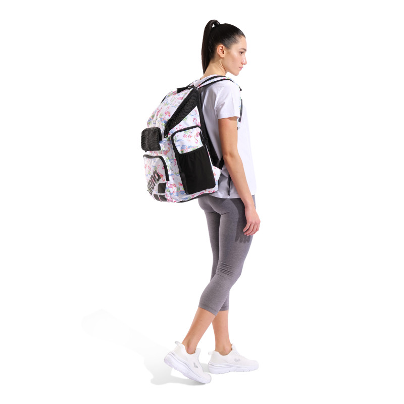 Sac à dos Arena One Go 45L imprimé Flamingo — nage