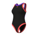 Maillot Arena Bold Lines femme — coloris sage-arctic