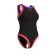 Maillot Arena Bold Lines femme — coloris sage-arctic