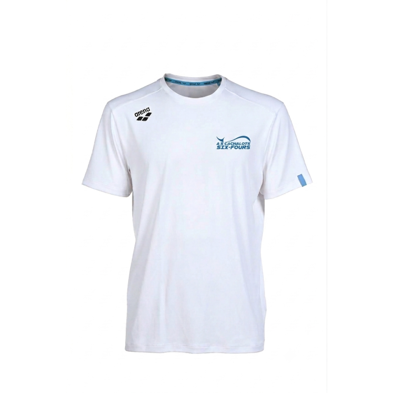 Tee Shirt Homme - AS Cachalots Six Fours - Blanc