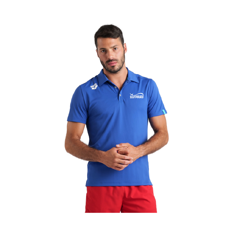 Polo Technique Homme - AS Cachalots Six Fours - Bleu XS