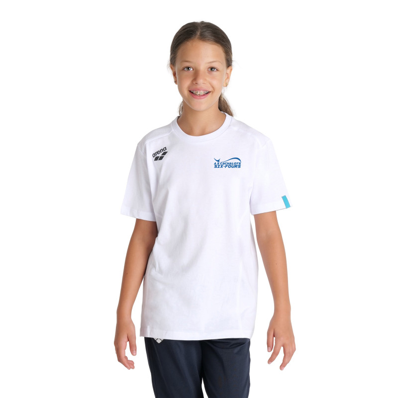 Tee Shirt junior - AS Cachalots Six Fours - Blanc