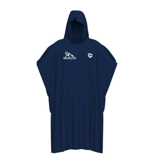 Poncho Arena Unisexe - Broderie Briancon Navy - Broderie Dos Disponible.