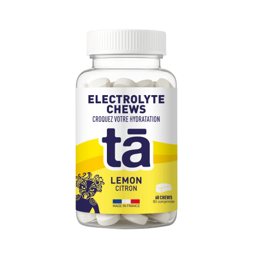 Électrolytes à croquer Tā Energy - Citron - 60 comprimés