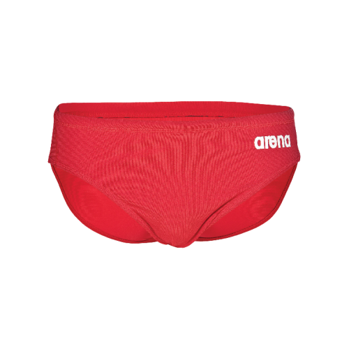 Slip de bain homme Arena Team Solid - Red-White