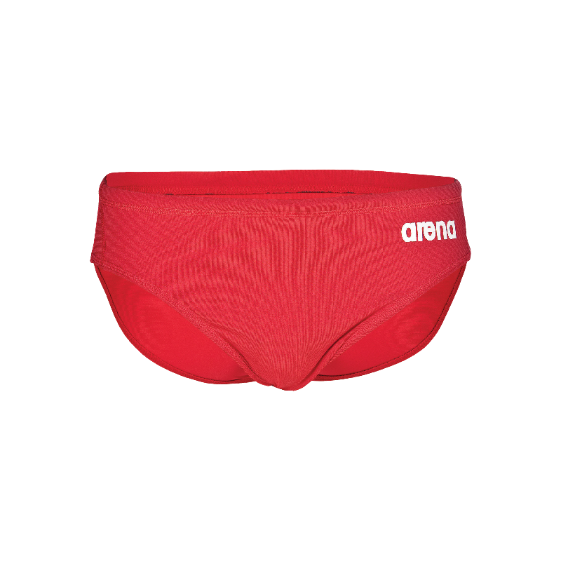 Slip de bain homme Arena Team Solid - Red-White