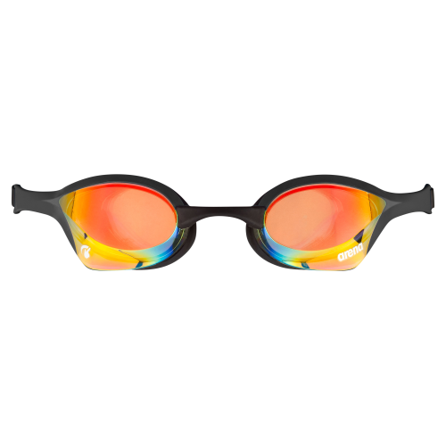 Lunettes de compétition Arena Cobra Ultra Swipe Mirror - Yellow Copper-Black