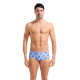 Boxer de bain homme Arena Sunny taille basse - Light Blue Multi