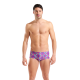 Boxer de bain homme Arena Floral taille basse - Violet Multi