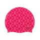 Bonnet de bain silicone imprimé Arena Print 2 - Arena Floral Pink