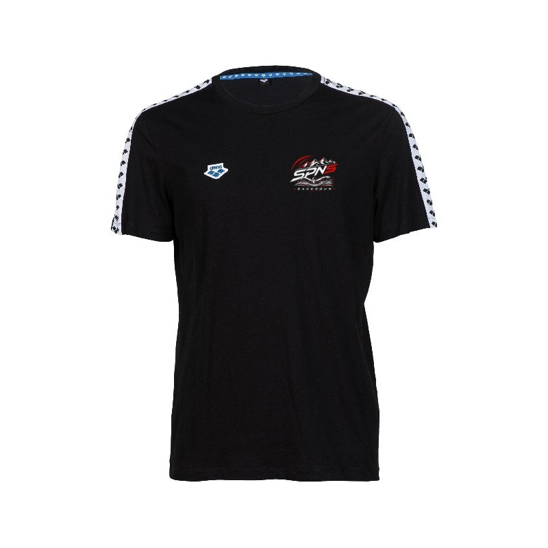 Tee Shirt Arena Team Saverdun Pyrénées Natation Sauvetage - Noir