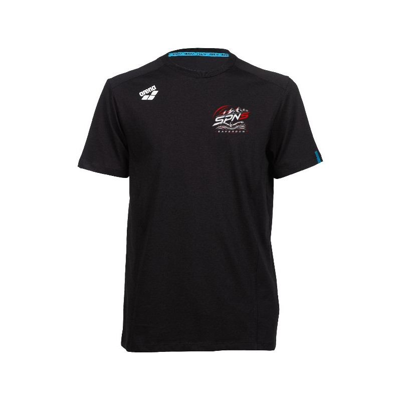 Tee Shirt Homme - Saverdun Pyrénées Natation Sauvetage - Noir