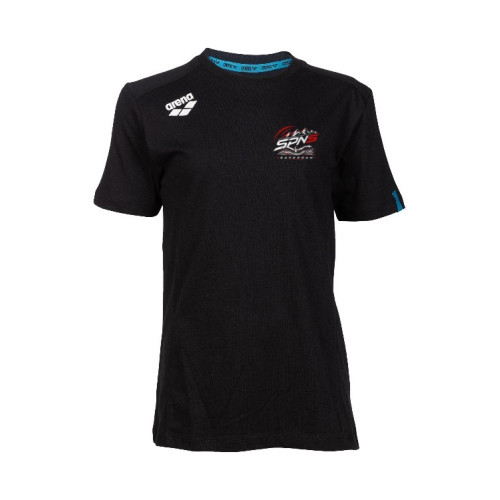 Tee Shirt Junior - Saverdun Pyrénées Natation Sauvetage - Noir