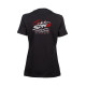 Tee-Shirt Femme - Saverdun Pyrénées Natation Sauvetage - Noir
