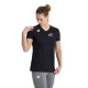 Tee-Shirt Femme - Saverdun Pyrénées Natation Sauvetage - Noir