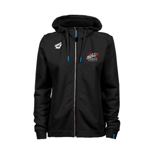 Veste à Capuche Femme - Saverdun Pyrénées Natation Sauvetage - Noir