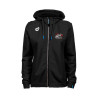 Veste à Capuche Femme - Saverdun Pyrénées Natation Sauvetage - Noir