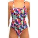 Maillot de bain 1 pièce Femme - Funkita Single Strap - Art Dropout